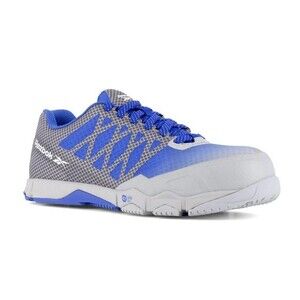 Reebok Speed TR Athletic Work Shoes Blue Sneakers Slip Resistant NIB Size 8.5 W